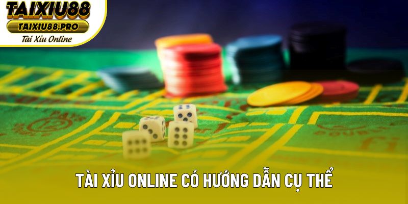 Tài xỉu online có hướng dẫn cụ thể Tài xỉu online có hướng dẫn cụ thể