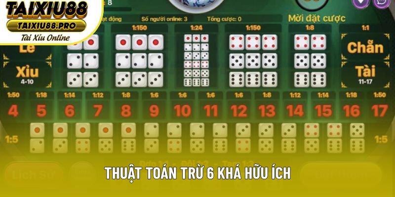 Thuật toán trừ 6 khá hữu ích